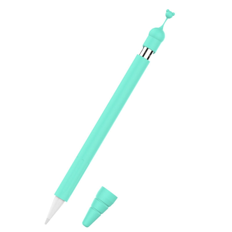 Anti-lost Cap Silicone Protective Cover for Apple Pencil 1