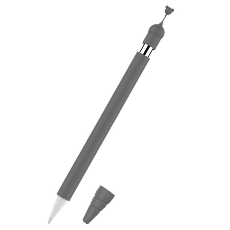 Anti-lost Cap Silicone Protective Cover for Apple Pencil 1