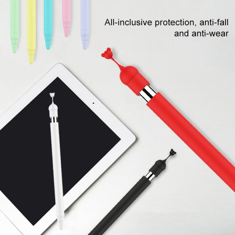 Anti-lost Cap Silicone Protective Cover for Apple Pencil 1