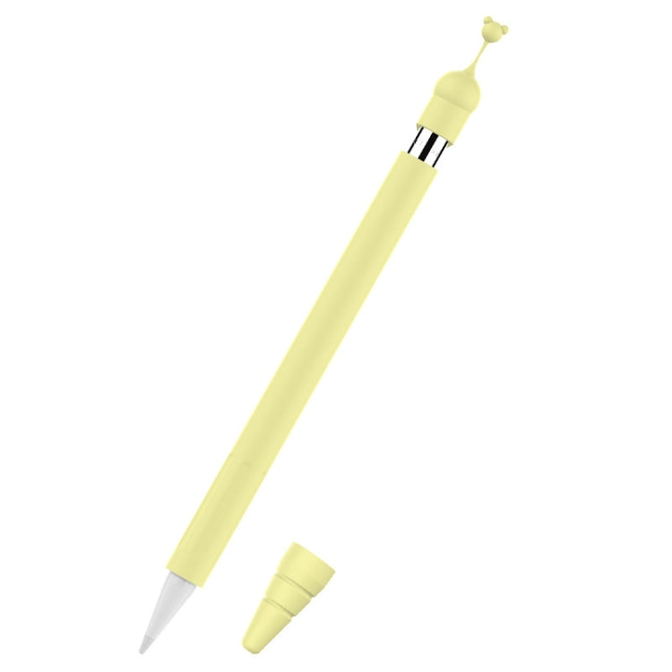 Anti-lost Cap Silicone Protective Cover for Apple Pencil 1