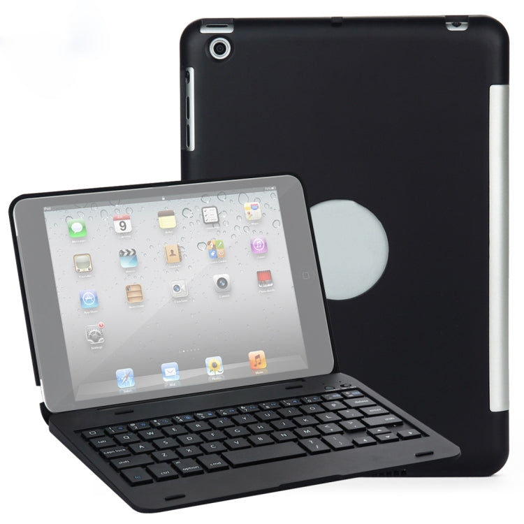 F1 For iPad mini 3 / 2 / 1 Laptop Version Plastic Bluetooth Keyboard Tablet Case