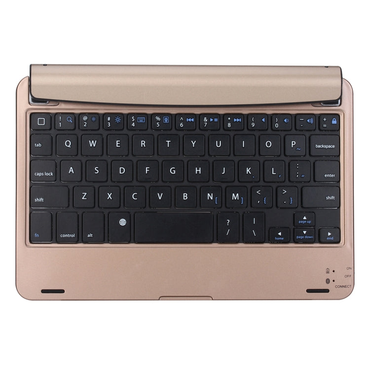 P1302-2 For iPad mini 4 Plug-in Card Slot Plastic Bluetooth Keyboard Tablet Case with Stand Function
