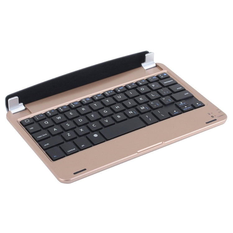 P1302-2 For iPad mini 4 Plug-in Card Slot Plastic Bluetooth Keyboard Tablet Case with Stand Function