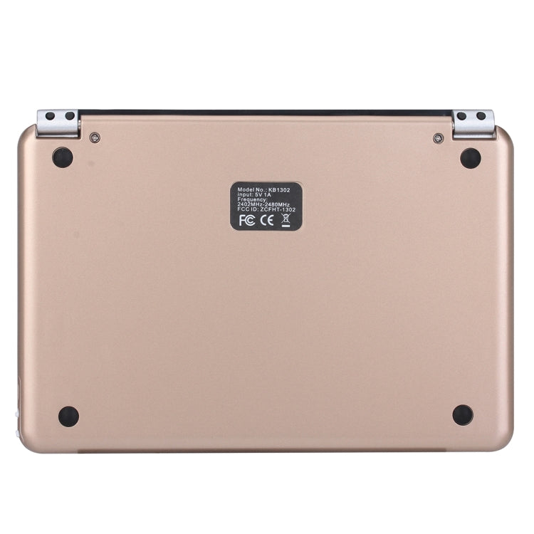 P1302-2 For iPad mini 4 Plug-in Card Slot Plastic Bluetooth Keyboard Tablet Case with Stand Function