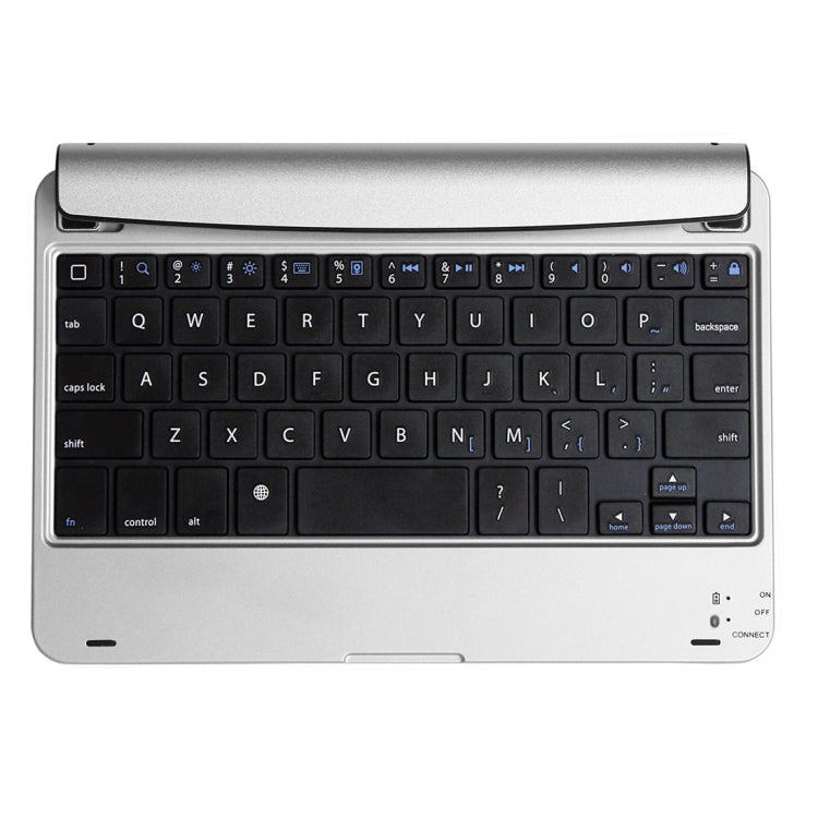 P1302-2 For iPad mini 4 Plug-in Card Slot Plastic Bluetooth Keyboard Tablet Case with Stand Function