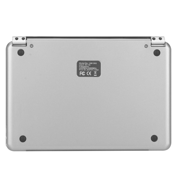 P1302-2 For iPad mini 4 Plug-in Card Slot Plastic Bluetooth Keyboard Tablet Case with Stand Function