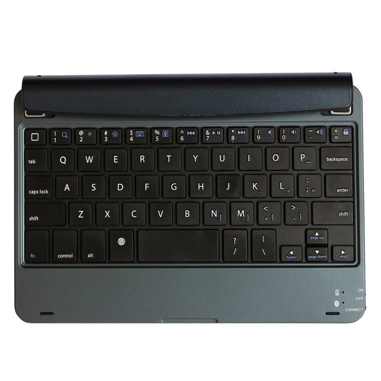 P1302 For iPad mini 3 / 2 / 1 Plug-in Card Slot Plastic Bluetooth Keyboard Tablet Case with Stand Function
