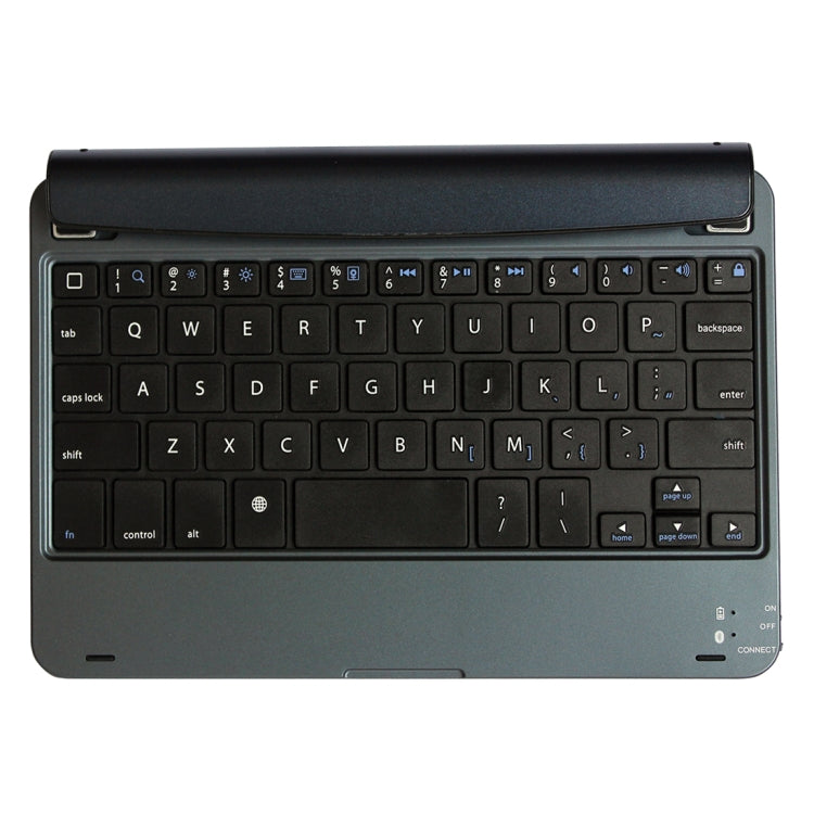P1302 For iPad mini 3 / 2 / 1 Plug-in Card Slot Plastic Bluetooth Keyboard Tablet Case with Stand Function