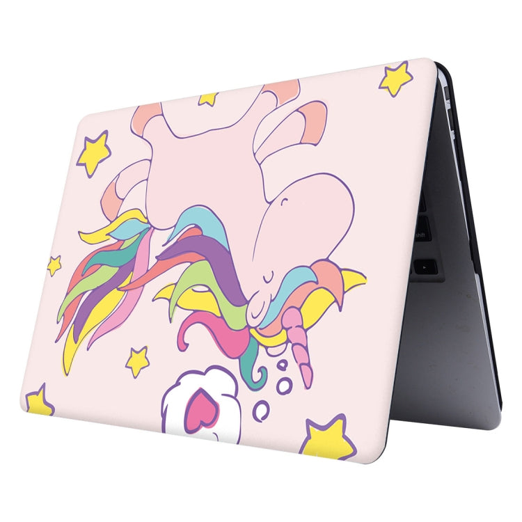 RS-287 Colorful Printing Laptop Plastic Protective Case for MacBook Air 13.3 inch A1466 (2012 - 2017) / A1369 (2010 - 2012)