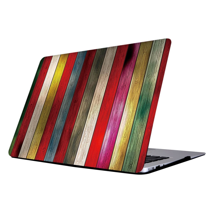 RS-392 Colorful Printing Laptop Plastic Protective Case for MacBook Air 13.3 inch A1466 (2012 - 2017) / A1369 (2010 - 2012)