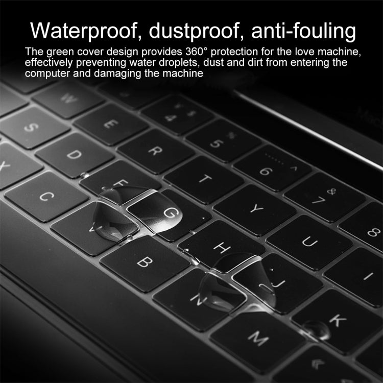Keyboard Protector TPU Film for MacBook Retina 12 / Pro 13 (A1534 / A1708)(White)