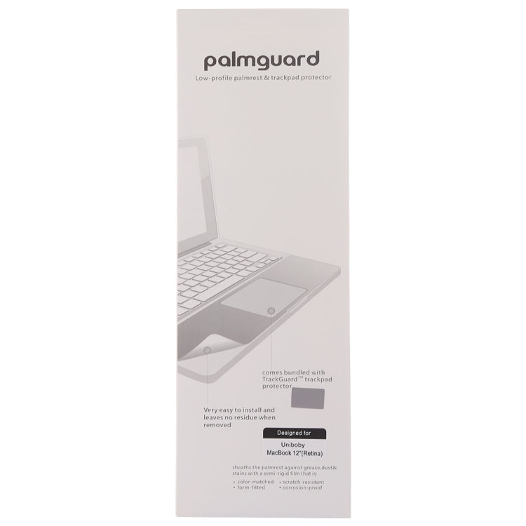 Palm & Trackpad Protector Sticker for MacBook Retina 12 (A1534)(Grey)