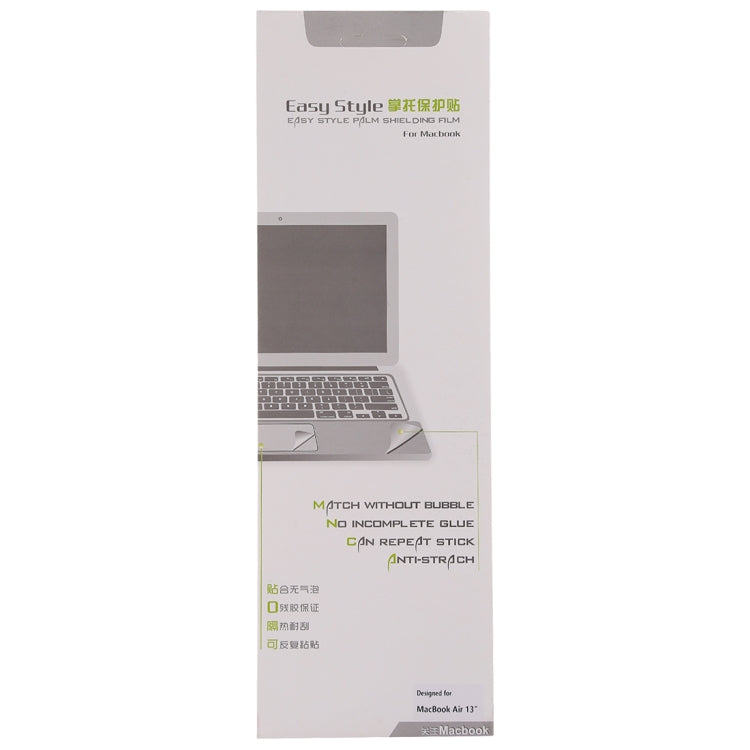 Palm & Trackpad Protector Sticker for MacBook Air 13 (A1369 / A1466)(Silver)
