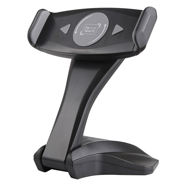 Universal Manual Control Desktop Stand for 7-15 inch Tablets(Black)