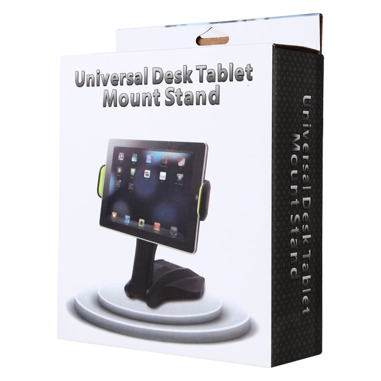 Universal Manual Control Desktop Stand for 7-15 inch Tablets(Black)