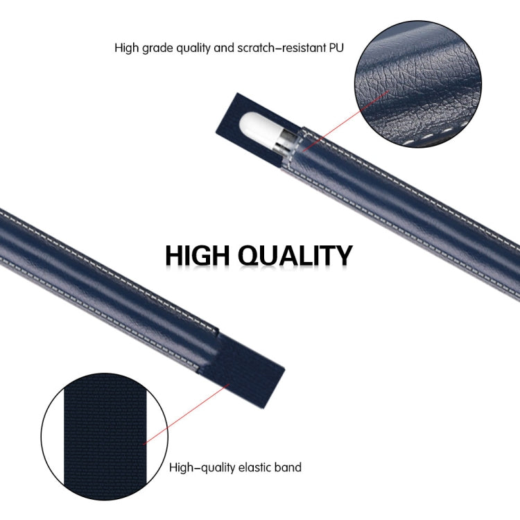 Stylus Pen PU Leather Protective Case for Apple Pencil