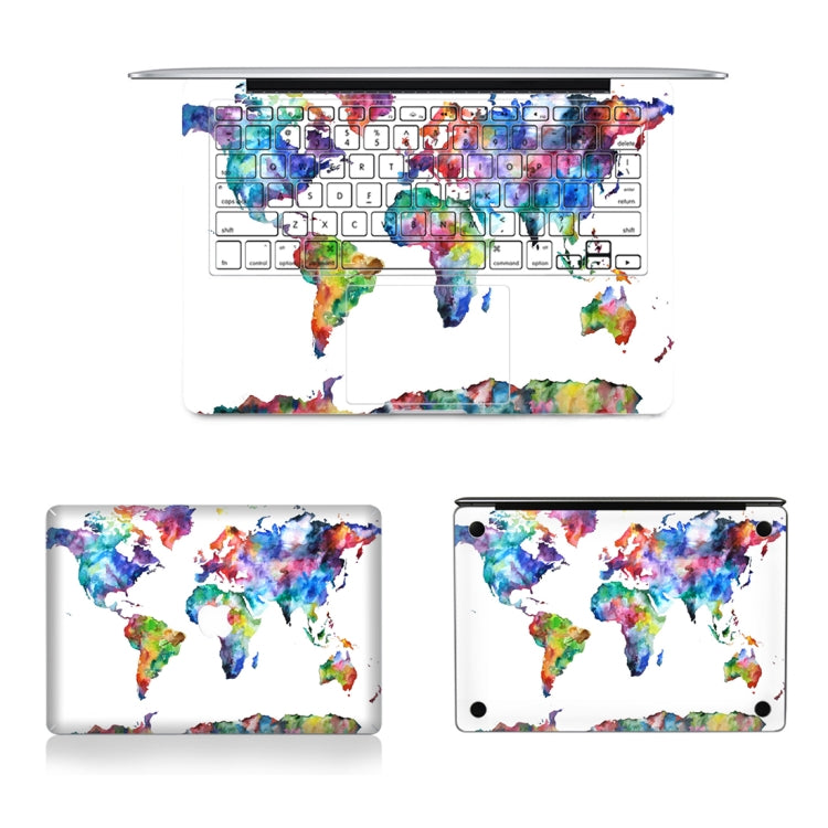 3 in 1 MB-FB15 (126) Full Top Protective Film + Full Keyboard Protector Film + Bottom Film Set for MacBook Air 13.3 inch A1466 (2012 - 2017) / A1369 (2010 - 2012), US Version