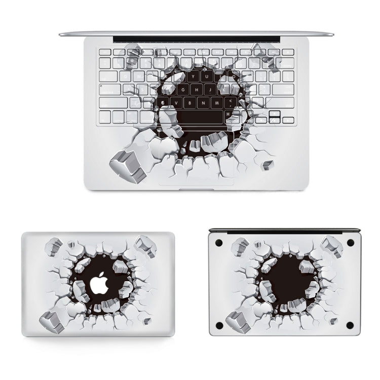 3 in 1 MB-FB16 (28) Full Top Protective Film + Full Keyboard Protector Film + Bottom Film Set for MacBook Air 13.3 inch A1466 (2012 - 2017) / A1369 (2010 - 2012), US Version