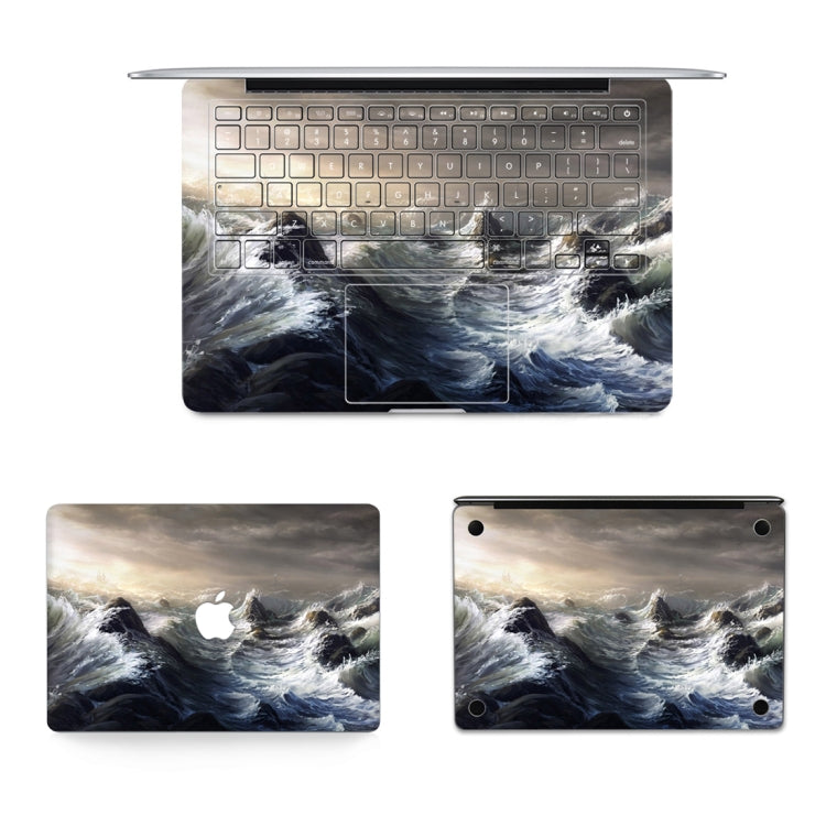 3 in 1 MB-FB16 (89) Full Top Protective Film + Full Keyboard Protector Film + Bottom Film Set for MacBook Air 13.3 inch A1466 (2012 - 2017) / A1369 (2010 - 2012), US Version