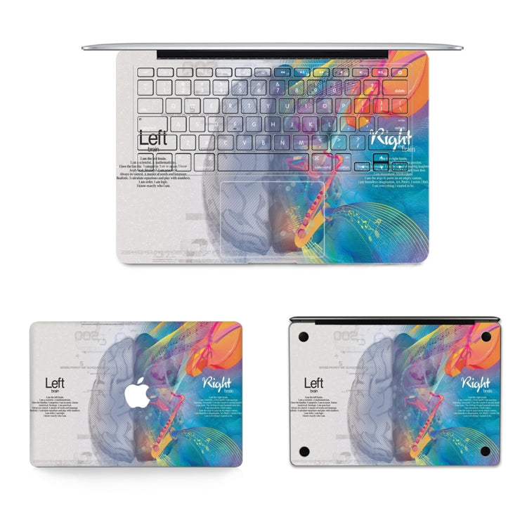 3 in 1 MB-FB16 (64) Full Top Protective Film + Full Keyboard Protector Film + Bottom Film Set for Macbook Pro Retina 13.3 inch A1502 (2013 - 2015) / A1425 (2012 - 2013), US Version