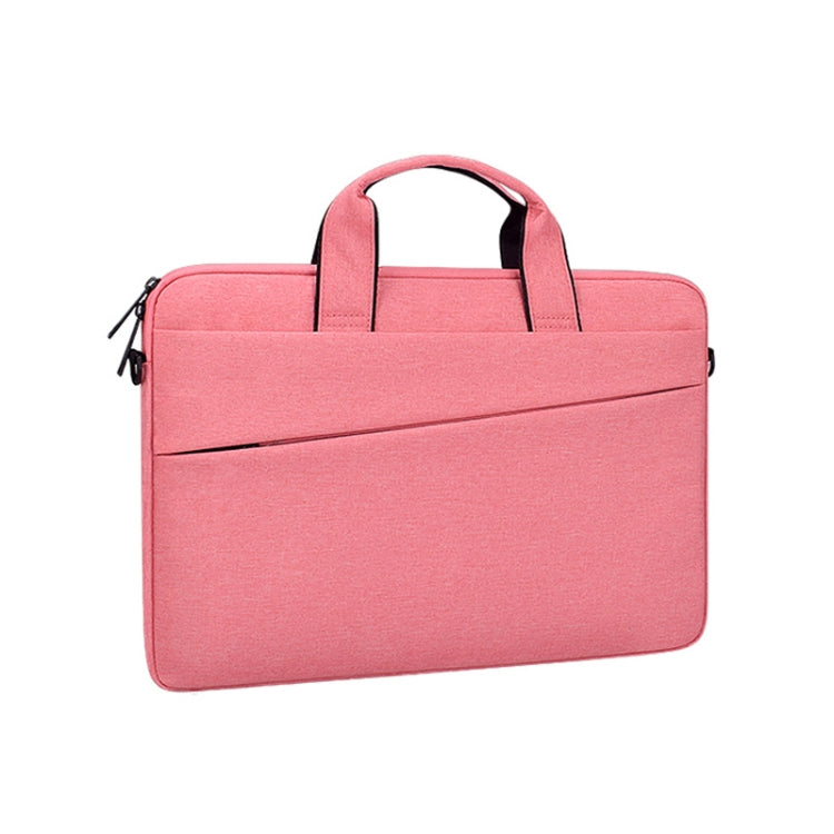ST03S 15.4 inch Double Side Pockets Wearable Oxford Cloth Soft Handle Portable Laptop Tablet Bag