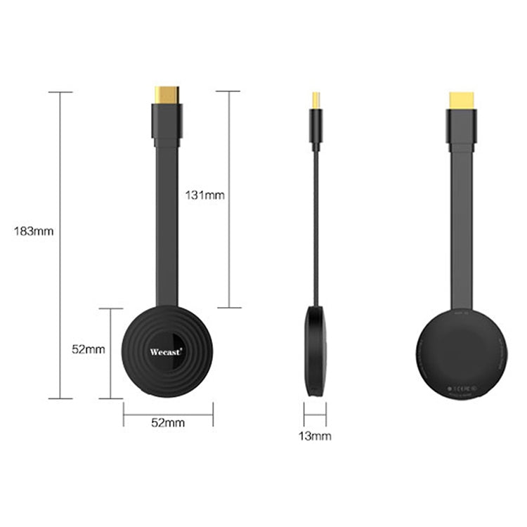 E9 Wireless Display Dongle WiFi Dual Core Cortex A7 Up to 1.5GHz HDMI TV Stick for Windows & Android & iOS & Mac OS
