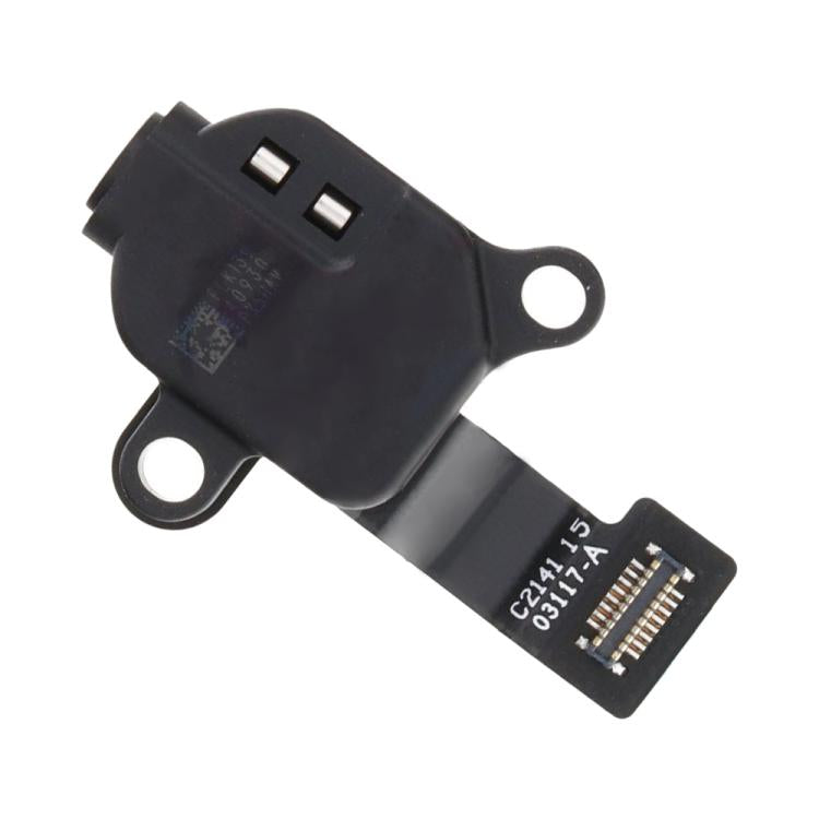 For MacBook Pro 16 inch 2021 A2485 / A2442 2021 / A2780 A2779 2023 / A2992 / A2991 Earphone Jack Audio Flex Cable  - Black