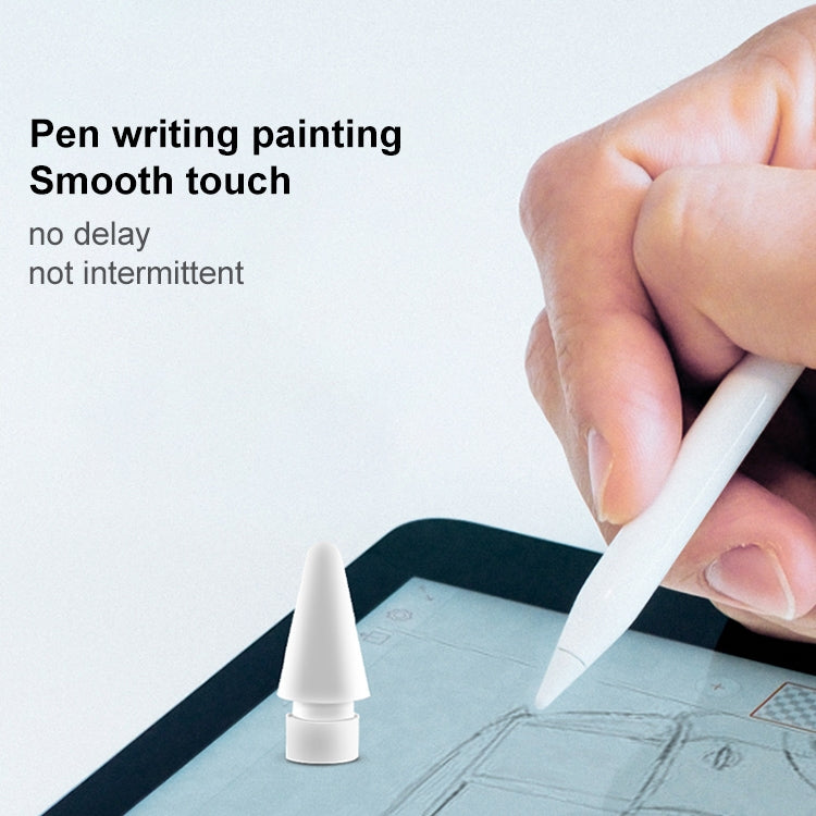4 In 1 Dual Charging Adapters + Stylus Tip + Stylus Cap Set for Apple Pencil 1 / 2