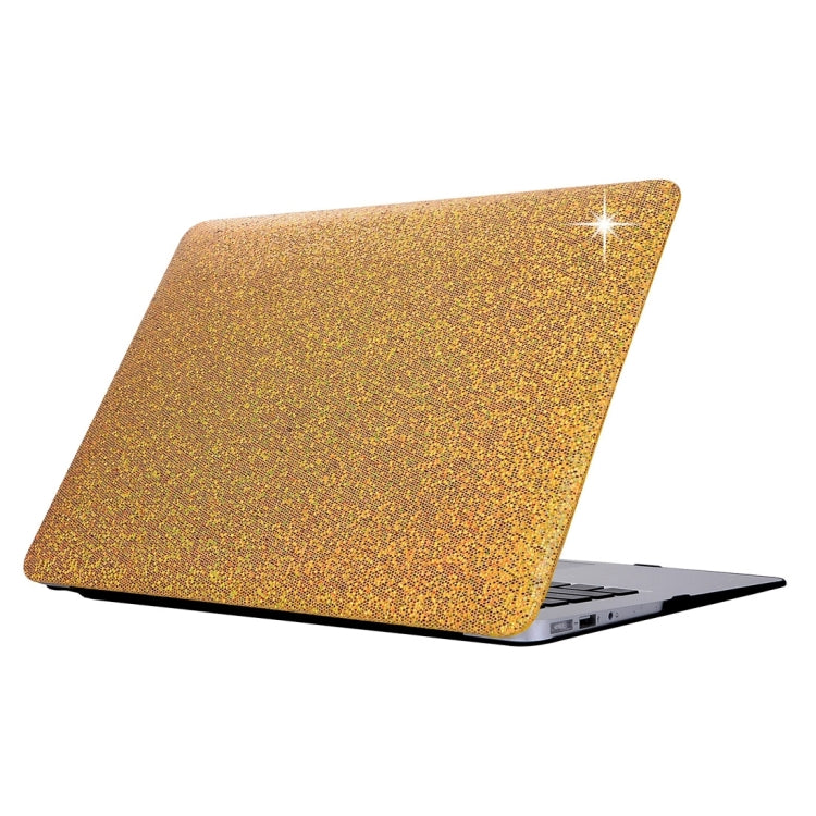 For Macbook Air 11.6 inch (2011 - 2013) A1370 & A1465 / MD711 / MC968 / MC969 / MD712 / MD224 Glitter Powder Laptop PC Protective Case