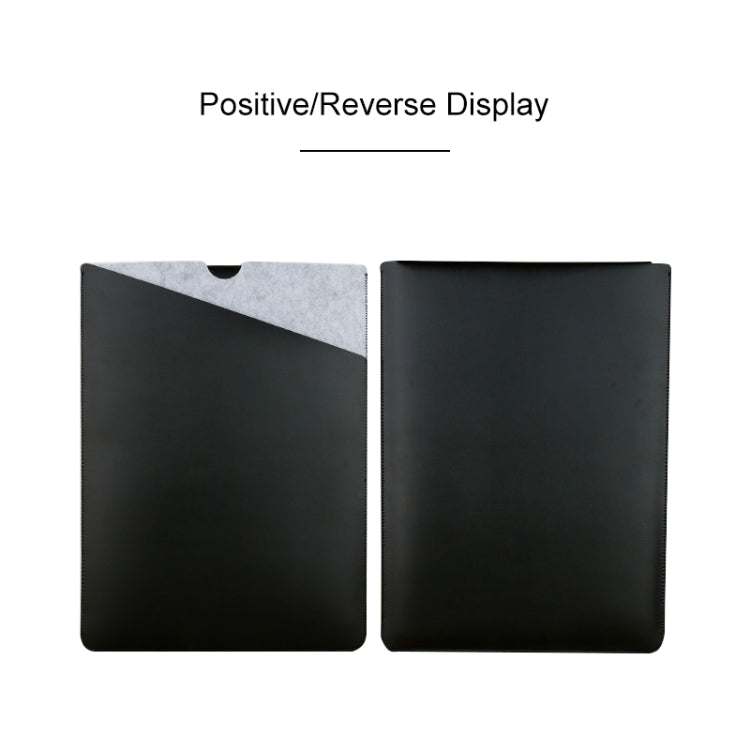 Laptop Microfiber Leather Double Layer Inner Bag for MacBook 12 inch A1534 (2015 - 2017)