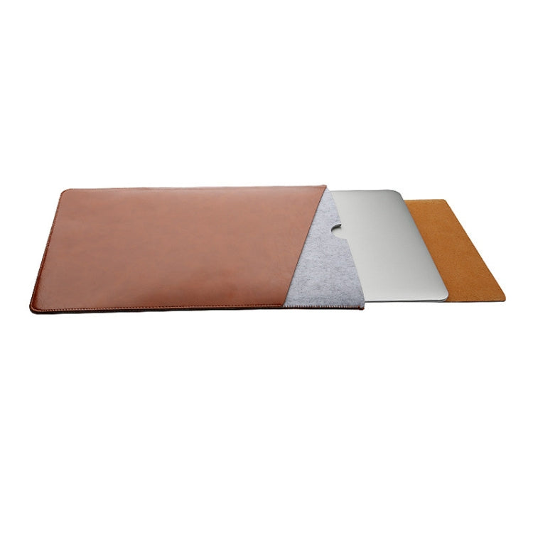 Laptop Microfiber Leather Double Layer Inner Bag for MacBook Pro 13.3 inch A1708 (2016 - 2017) / A1706 (2016 - 2017)
