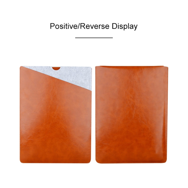 Laptop Microfiber Leather Double Layer Inner Bag for Macbook Air Retina 13.3 inch