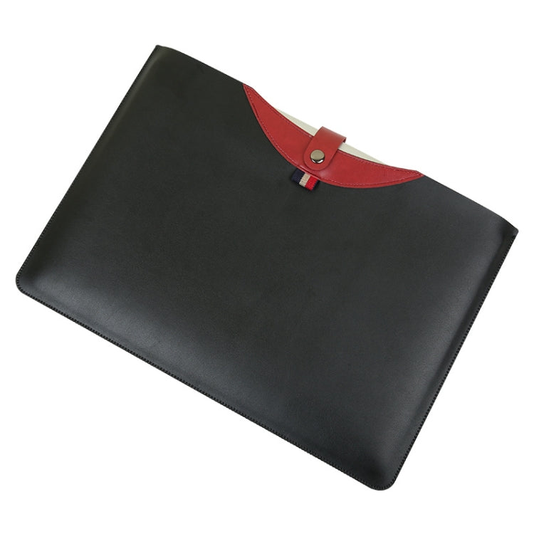 Horizontal Magnetic Buckle Laptop Microfiber Leather Inner Bag for MacBook Air 13.3 inch