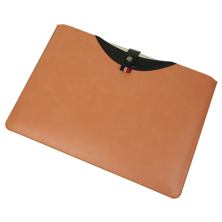 Horizontal Magnetic Buckle Laptop Microfiber Leather Inner Bag for MacBook Air 13.3 inch