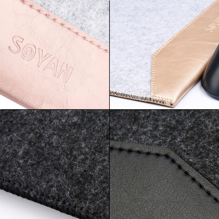 Laptop Crazy Horse Texture Fur Felt Inner Bag for MacBook 11.6 inch