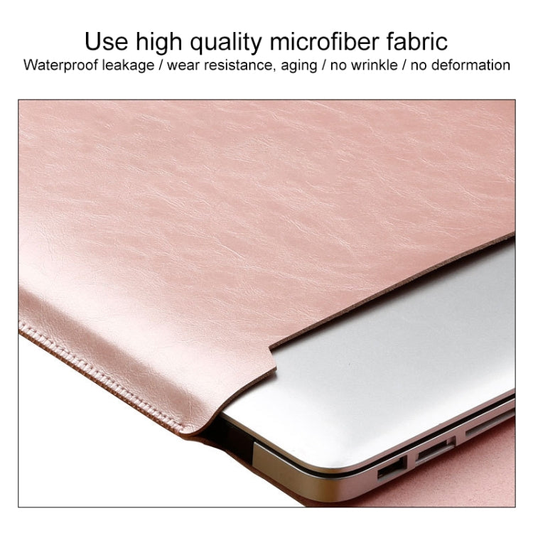 Laptop Crazy Horse Texture Fur Felt Inner Bag for MacBook 13.3 inch