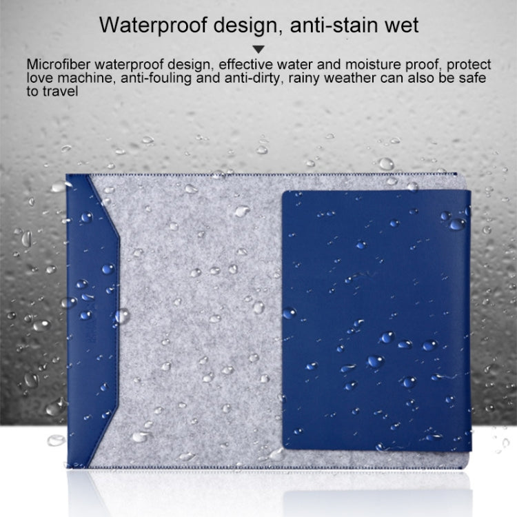 Laptop Crazy Horse Texture Fur Felt Inner Bag for MacBook 13.3 inch