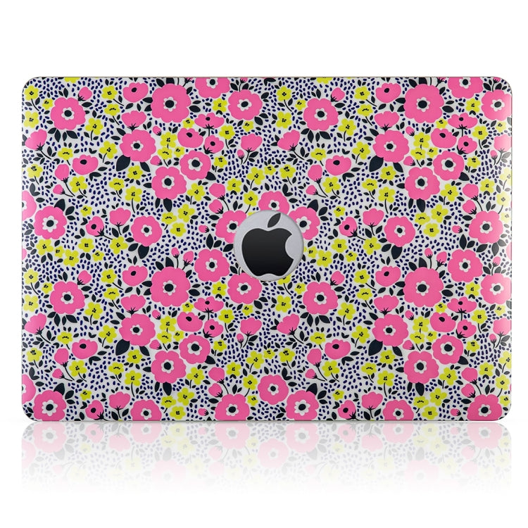 Small Floral IMD Glossy Anti-scratch Case for MacBook Pro 13.3 inch A1989 / A1706 / A1708
