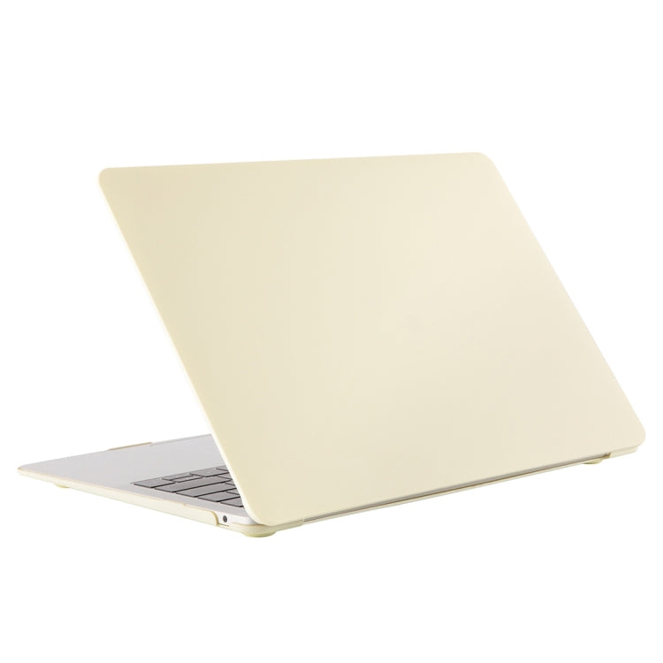 Cream Style Laptop Plastic Protective Case for MacBook Pro 13.3 inch A1708 (2016 - 2017) / A1706 (2016 - 2017)