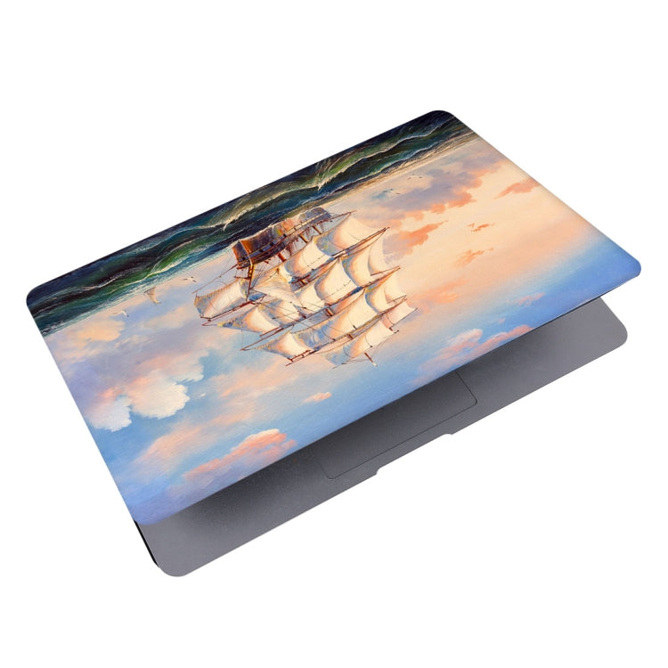 RS-542 Colorful Printing Laptop Plastic Protective Case for MacBook Pro 13.3 inch (2019)