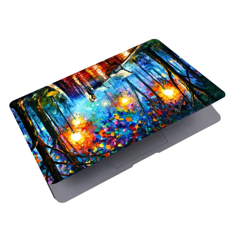 RS-704 Colorful Printing Laptop Plastic Protective Case for MacBook Pro 15.4 inch (2019)