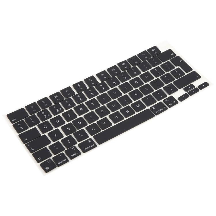 For Macbook Air 13.3 / 15.3 M2 A2681 A2941 UK English Version Keycaps  - Midnight