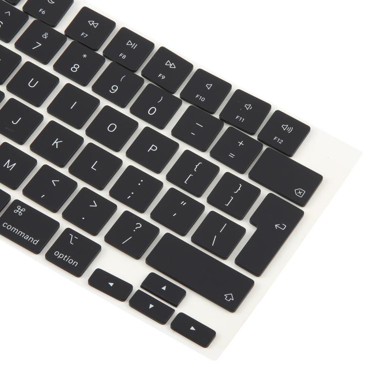 For Macbook Air 13.3 / 15.3 M2 A2681 A2941 UK English Version Keycaps  - Midnight