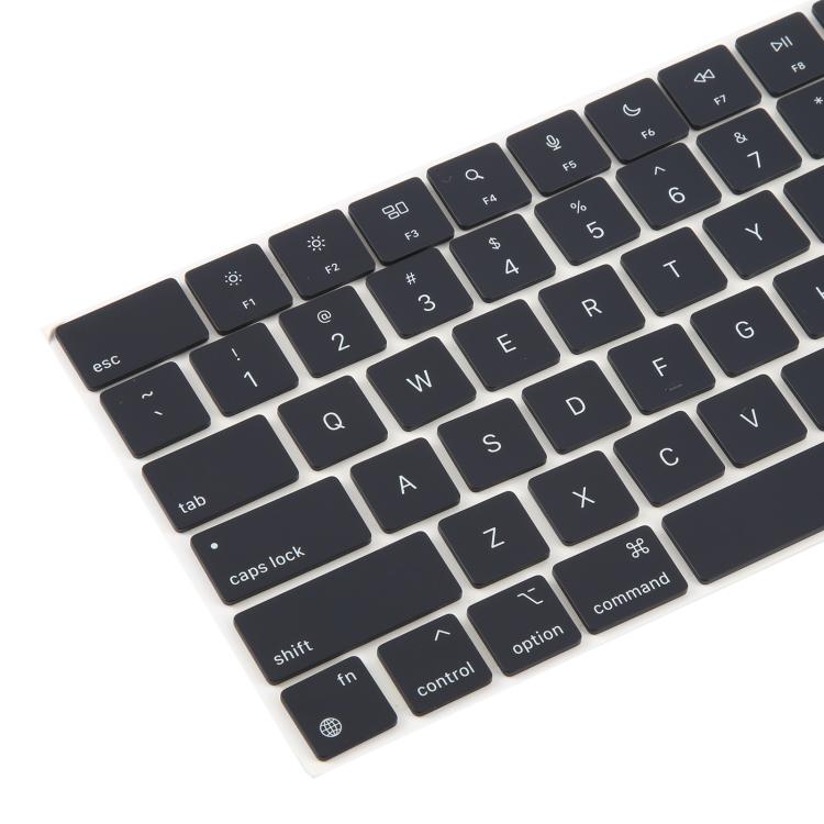 For Macbook Air 13.3 / 15.3 M2 A2681 A2941 US English Version Keycaps  - Midnight