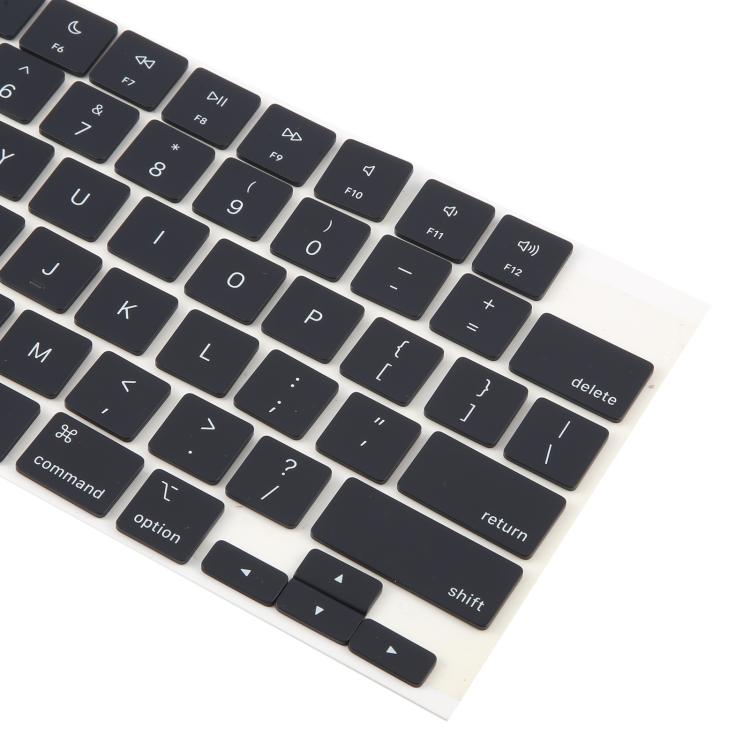 For Macbook Air 13.3 / 15.3 M2 A2681 A2941 US English Version Keycaps  - Midnight