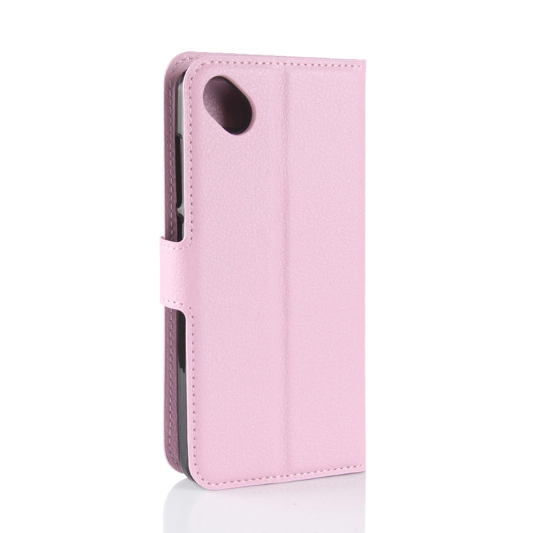 For Wiko Sunny2 Plus Litchi Texture Horizontal Flip Leather Case with Holder & Wallet & Card Slots