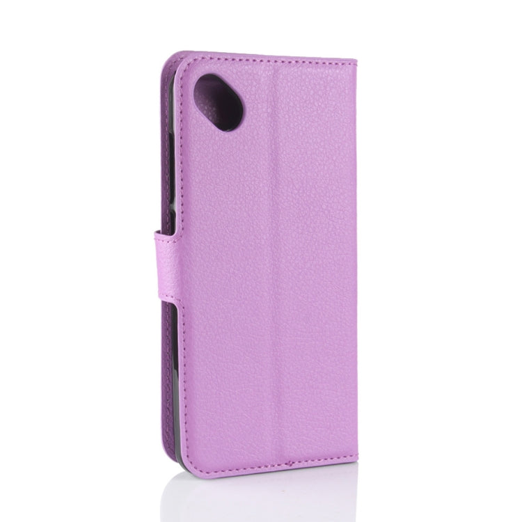 For Wiko Sunny2 Plus Litchi Texture Horizontal Flip Leather Case with Holder & Wallet & Card Slots