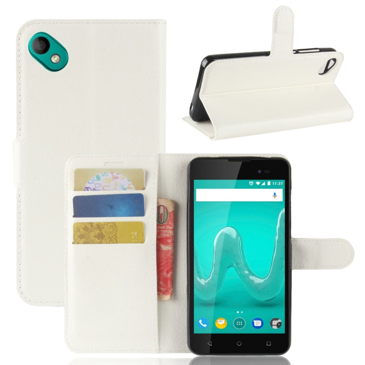 For Wiko Sunny2 Plus Litchi Texture Horizontal Flip Leather Case with Holder & Wallet & Card Slots