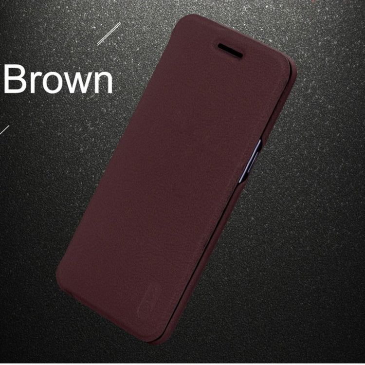 Lenuo Ledream Flip Series for OnePlus 5T PU + PC Horizontal Flip Leather Case with Card Slots