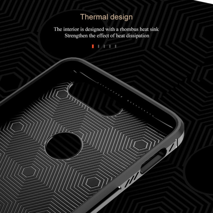 Lenuo Leshen Series for OnePlus 5T TPU Litchi Texture Dropproof Protective Back Cover Case